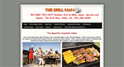 Desktop Screenshot of callthegrillman.com